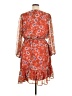 Sam Edelman 100% Polyester Paisley Orange Casual Dress Size 1X - photo 2