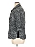 DKNY 100% Rayon Polka Dots Black 3/4 Sleeve Button-Down Shirt Size XL - photo 5