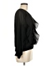 Assorted Brands 100% Polyester Black Long Sleeve Blouse Size M - photo 4