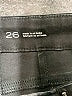 Pilcro Chevron-herringbone Black Jeans Size 26 waist - photo 9