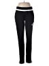 Adidas 100% Polyester Black Track Pants Size M - photo 1