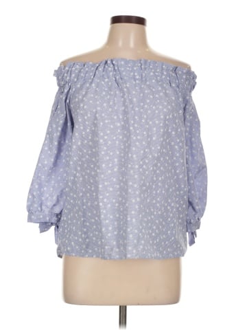 Love Notes 3/4 Sleeve Blouse (view 1)