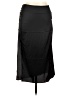 Lounge Solid Black Casual Skirt Size L - photo 1