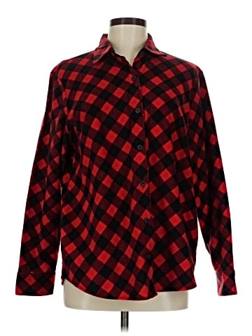 Riders by Lee Long Sleeve Blouse (view 1)