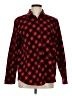 Riders by Lee 100% Polyester Argyle Red Long Sleeve Blouse Size M - photo 1