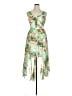 Guess Tropical Green Cocktail Dress Size 16 (estimated) - photo 1