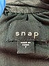 Snap 100% Polyester Black Cocktail Dress Size 7 - photo 7