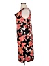Dana Buchman Floral Black Casual Dress Size 0X - photo 5
