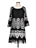 White Mark Black Kimono Size L - photo 1