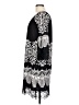 White Mark Black Kimono Size L - photo 5
