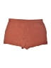 Athleta 100% Nylon Solid Orange Athletic Shorts Size 14 - photo 2