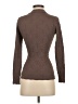 Aura Brown Long Sleeve Top Size S - photo 2