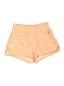 Asics Chevron-herringbone Orange Shorts Size XS - photo 1