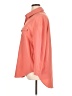 Unbranded Color Block Orange 3/4 Sleeve Button-Down Shirt Size 1X - photo 5