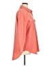 Unbranded Color Block Orange 3/4 Sleeve Button-Down Shirt Size 1X - photo 4