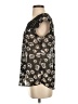 Daniel Rainn 100% Polyester Floral Black Short Sleeve Blouse Size S - photo 5