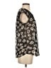 Daniel Rainn 100% Polyester Floral Black Short Sleeve Blouse Size S - photo 4