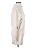 Berenice Ivory Wool Pullover Sweater Size S - photo 4