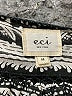 ECI 100% Polyester Silver Short Sleeve Blouse Size M - photo 7