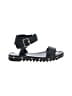 Attilio Giusti Leombruni Black Sandals Size EU (IT) 38 1/2 / US 8 1/2 - photo 1
