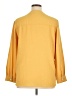 Unbranded 100% Polyester Yellow Long Sleeve Blouse Size XL - photo 2