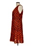 Unbranded Print Orange Cocktail Dress Size M (estimated) - photo 5