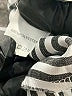 Unbranded 100% Polyester Stripes Ivory Casual Pants Size M - photo 8