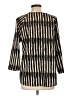 19 Cooper 100% Polyester Black 3/4 Sleeve Top Size L - photo 2