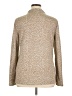 BeachLunchLounge Animal Print Tan Turtleneck Sweater Size XL - photo 2
