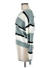 Shein 100% Acrylic Stripes Teal Pullover Sweater Size 6 - photo 5