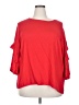 JunaRose 100% Viscose Red 3/4 Sleeve Top Size 20 - photo 1