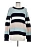 Design History Stripes Color Block Blue Pullover Sweater Size M - photo 1