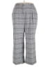 Lands' End Plaid Gray Casual Pants Size 20W - photo 1
