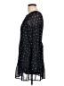 Abercrombie 100% Polyester Stars Black Casual Dress Size 13 - 14 - photo 5