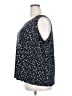 Maggie Barnes for Catherines Print Blue Sleeveless Blouse Size 2X - photo 5