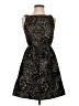 Alice + Olivia Paisley Black Cocktail Dress Size S (estimated) - photo 1