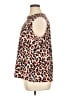 Anne Klein Animal Print Orange Sleeveless Blouse Size XL - photo 5