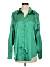 Mustard Seed Green Long Sleeve Blouse Size S - photo 1