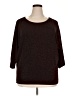 Onyx Brown Pullover Sweater Size 2X - photo 1