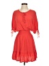 ASOS 100% Viscose Red 3/4 Sleeve Top Size 2 - photo 1