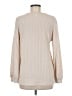 DB Moon Solid Ivory Long Sleeve Top Size M - photo 2