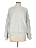 Amour Vert Solid Silver Ivory Sweatshirt Size L (estimated) - photo 1