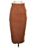 Missguided Solid Brown Casual Skirt Size 4 - photo 2