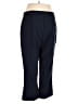 Atelier Solid Blue Active Pants Size 1X - photo 2