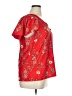 Cato Red Short Sleeve Blouse Size XL - photo 4