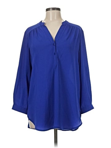 Halogen 3/4 Sleeve Blouse (view 1)