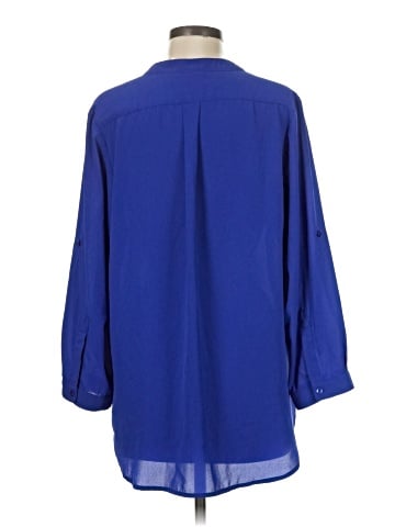 Halogen 3/4 Sleeve Blouse (view 2)