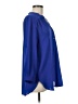 Halogen 100% Polyester Blue 3/4 Sleeve Blouse Size M - photo 4