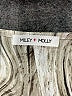 Miley + Molly Silver White Long Sleeve Blouse One size - photo 7