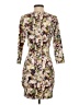 Guess Floral Multi Color Ivory Cocktail Dress Size S - photo 2